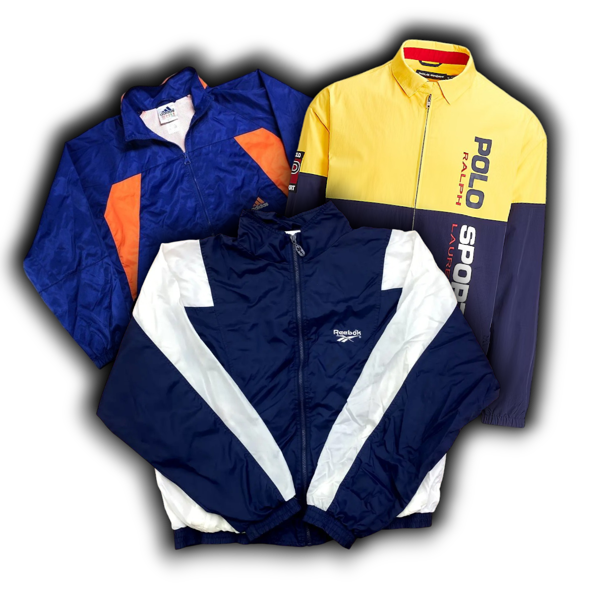 Branded Vintage Track/Shell Jacket Vendor Links